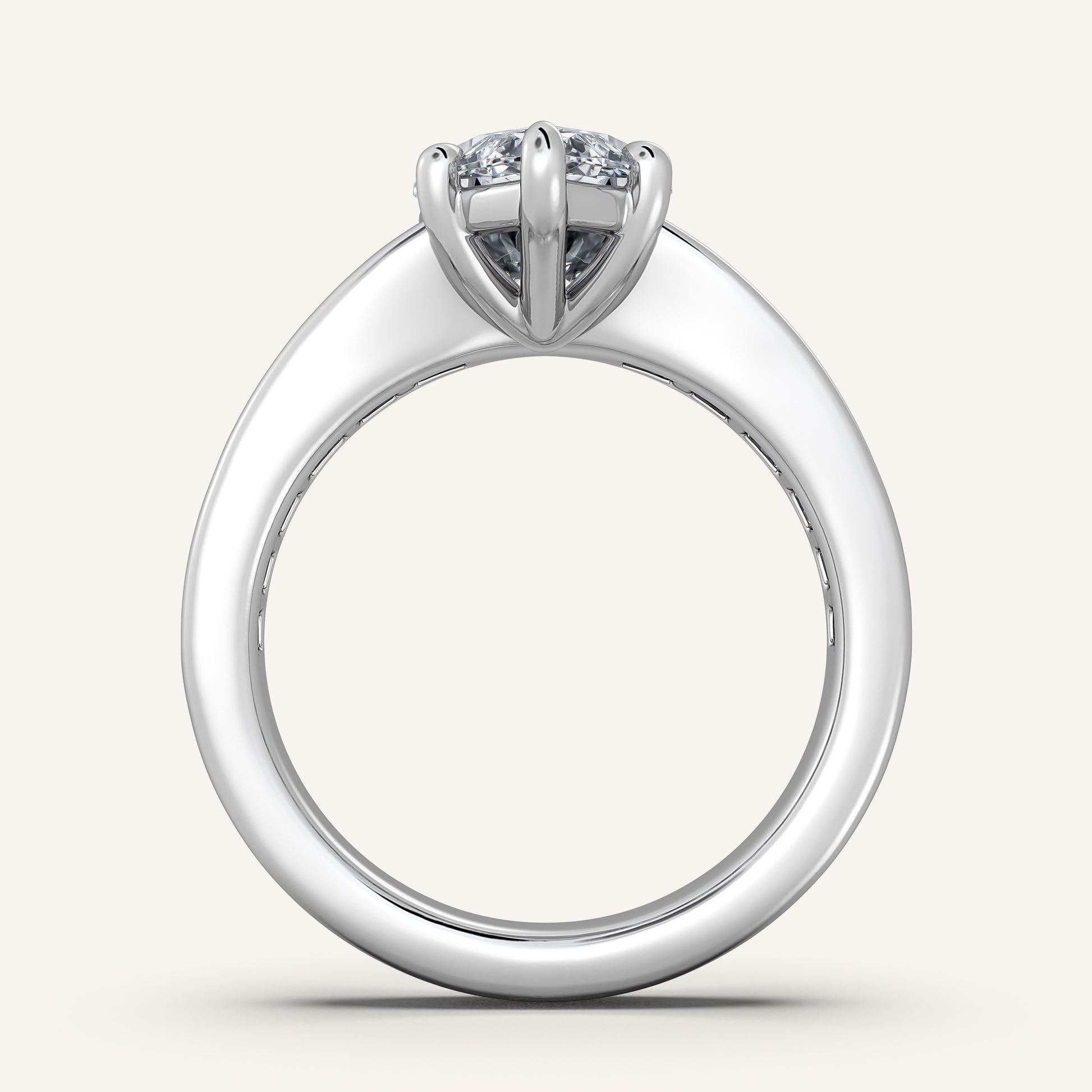 Image for Marquise Art Deco Engagement Ring | Platinum