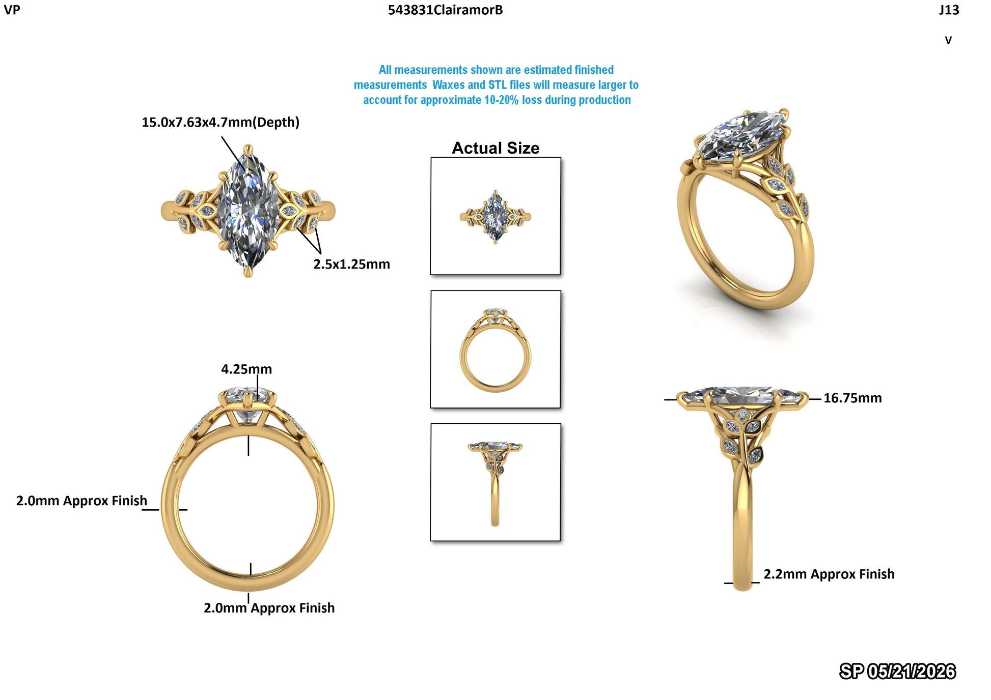 Atef A Custom Engagement Ring