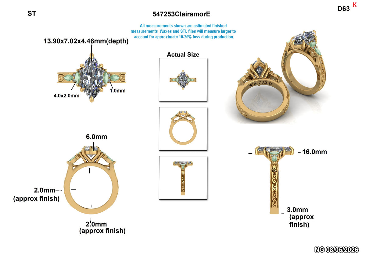 Kevin Z Custom Engagement Ring Design