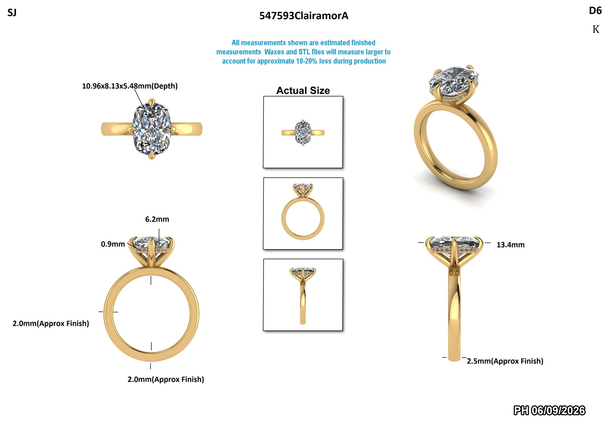 Adrian B Custom Engagement Ring