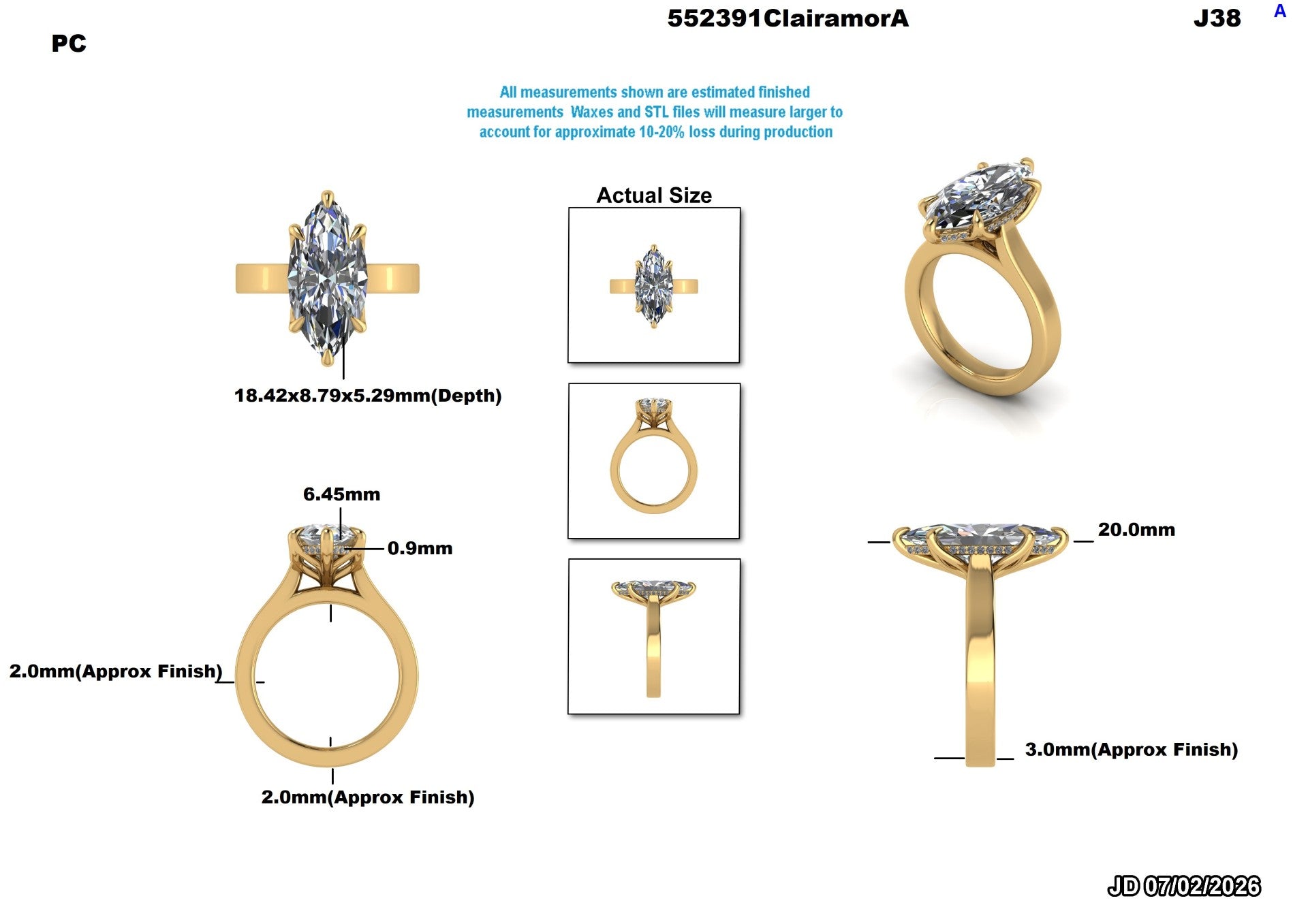 Tyler H Custom Engagement Ring Design