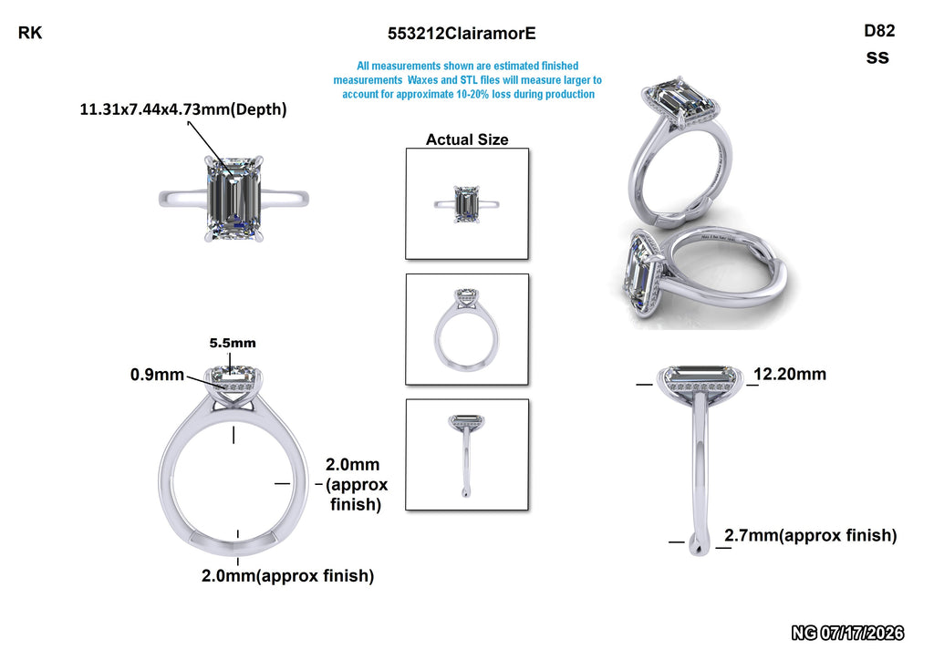 Trung V Custom Engagement Ring