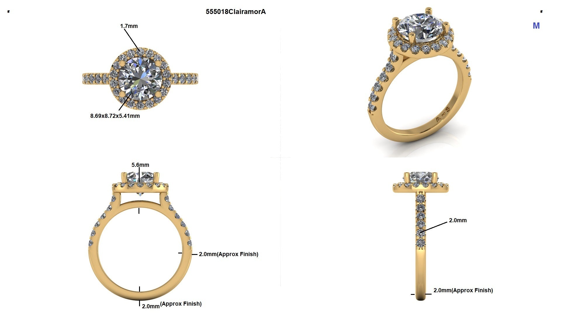 Alexa G Custom Engagement Ring