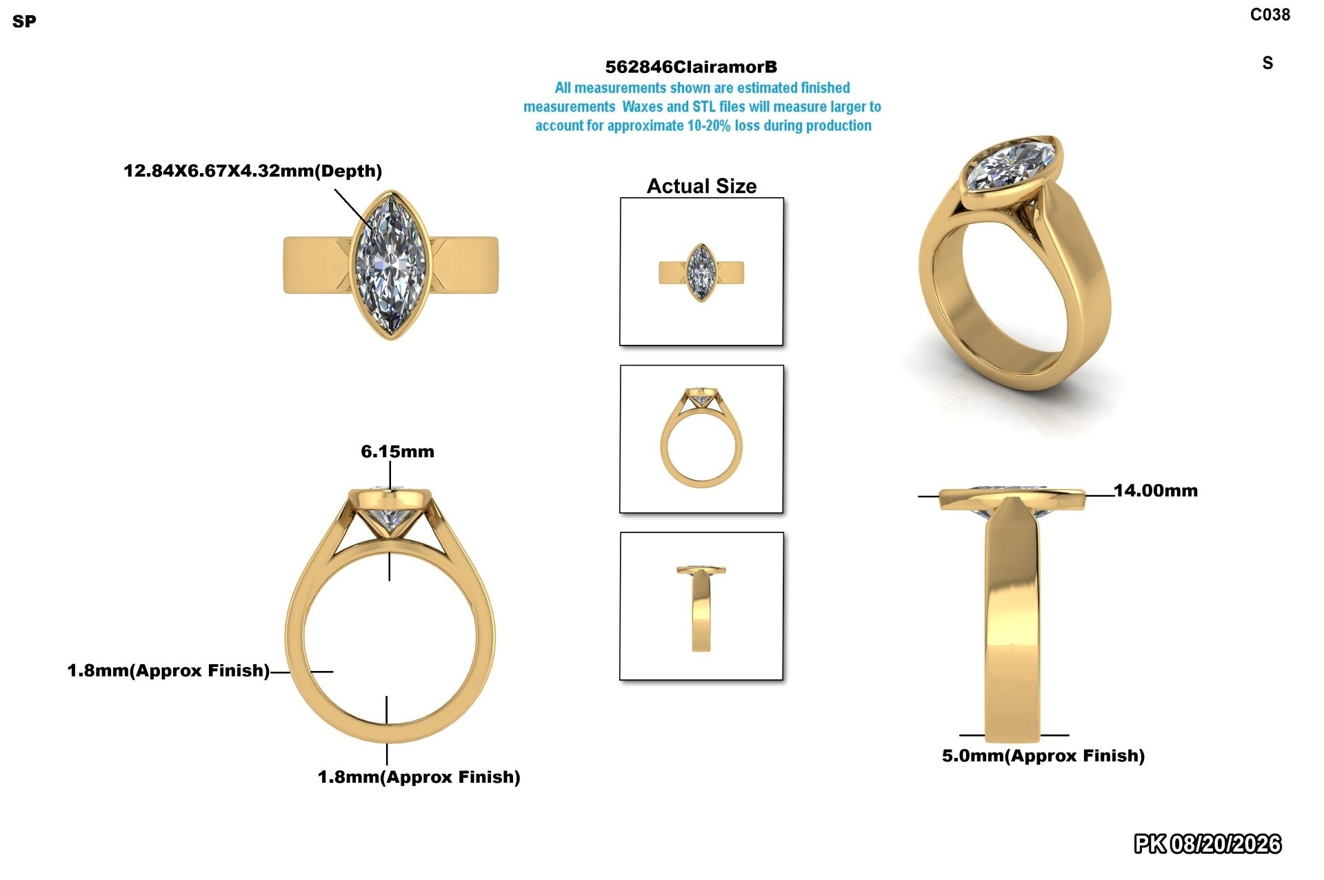 Curtis L Custom Engagement Ring Inquiry