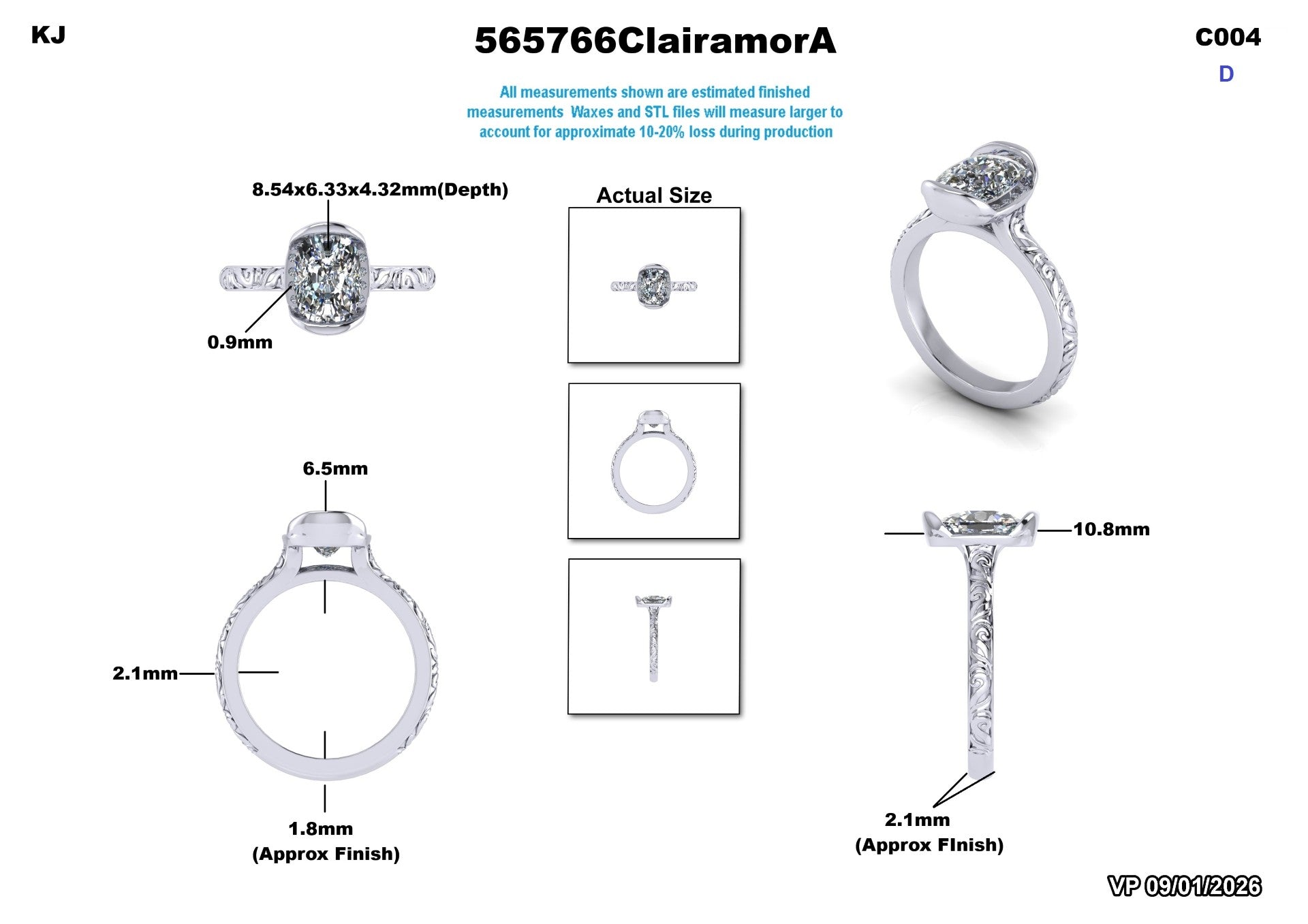 Hannah S Custom Engagement Ring Design