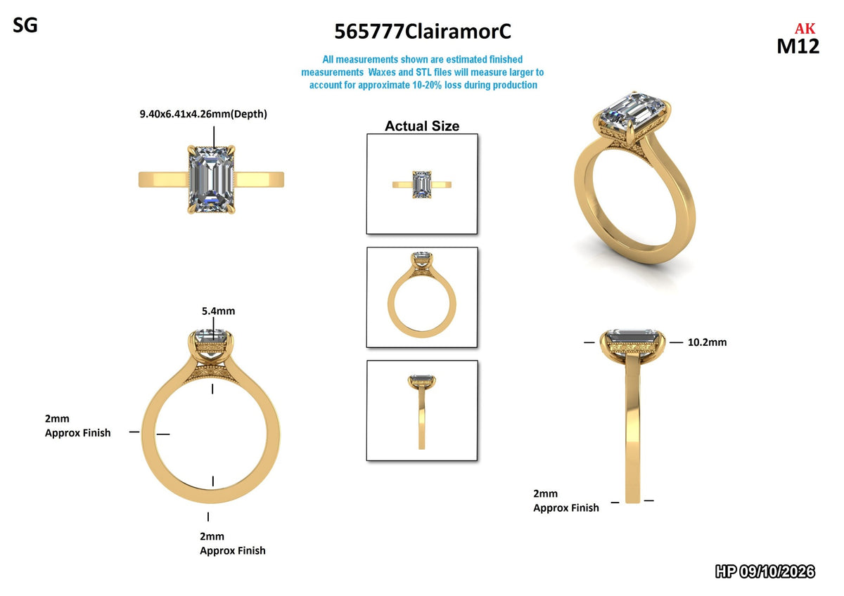 Kayla S Custom Engagement Ring Design