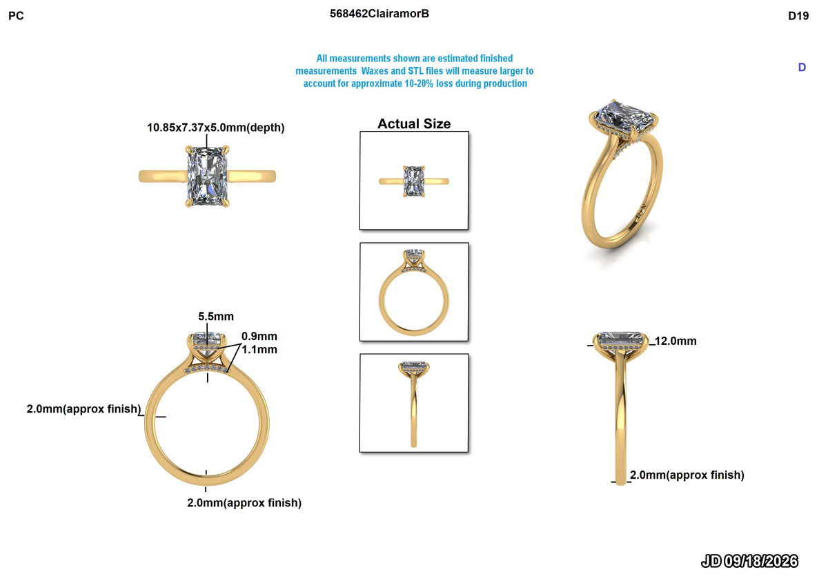 Neil l Custom Engagement Ring