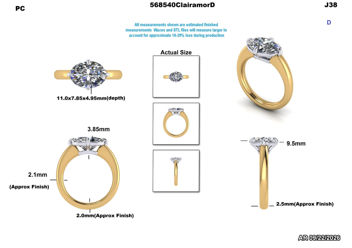 Melissa Y Custom Engagement Ring Design