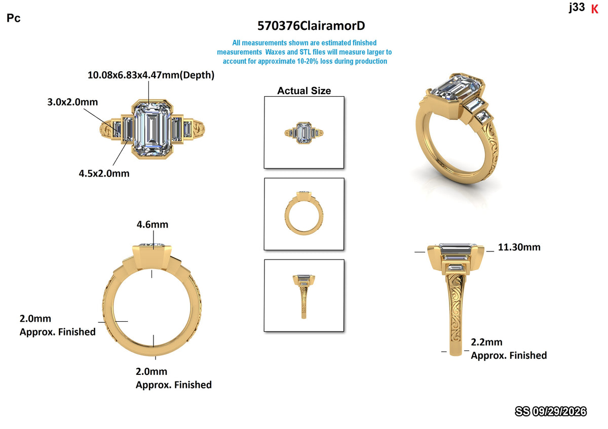 Jacob Grossman Custom Engagement Ring