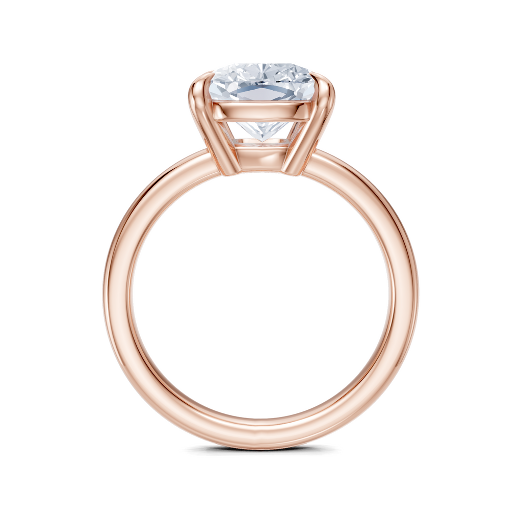 Image for Cabas Solitaire Engagement Ring | 14k Rose Gold
