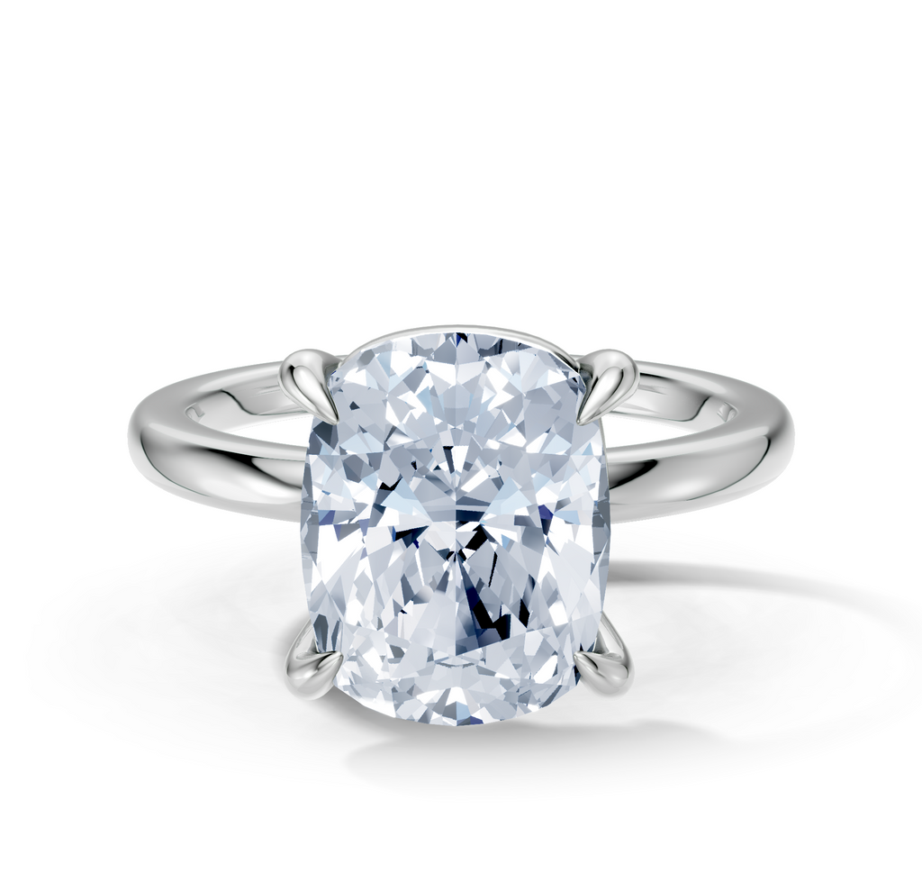 Image for Cabas Solitaire Engagement Ring | Platinum