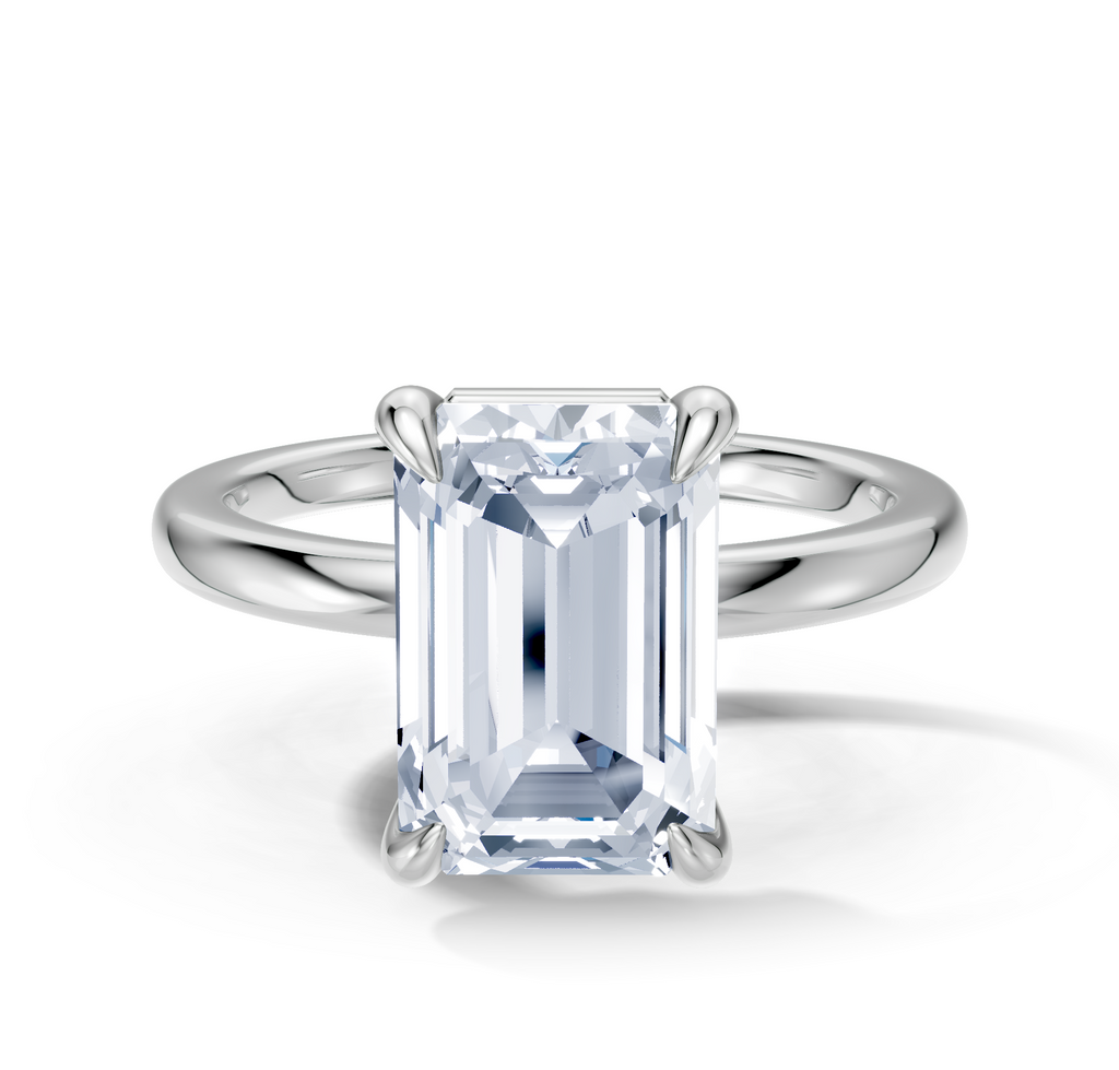 Image for Cabas Solitaire Engagement Ring | Platinum