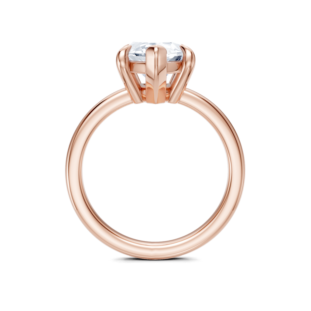Image for Cabas Solitaire Engagement Ring | 18k Rose Gold