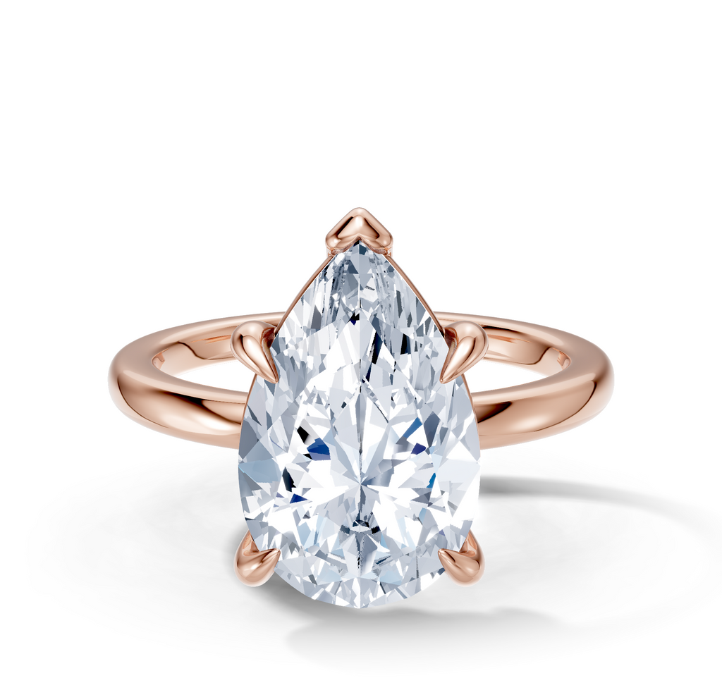 Image for Cabas Solitaire Engagement Ring | 18k Rose Gold