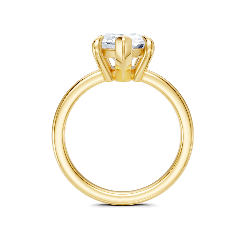 Image for Cabas Solitaire Engagement Ring | 18k Yellow Gold