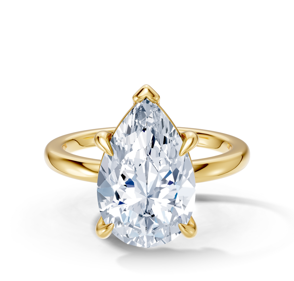 Image for Cabas Solitaire Engagement Ring | 18k Yellow Gold