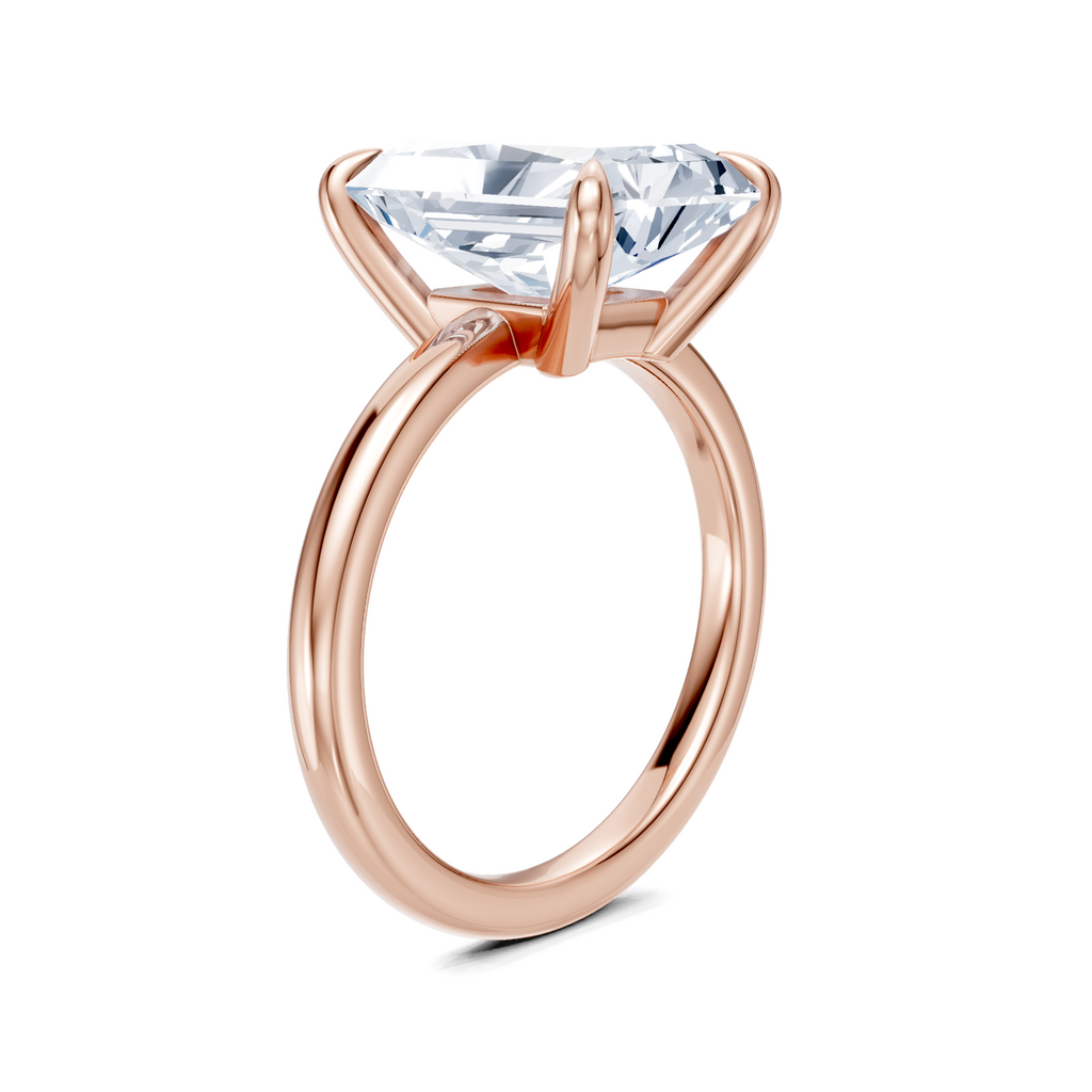 Image for Cabas Solitaire Engagement Ring | 18k Rose Gold