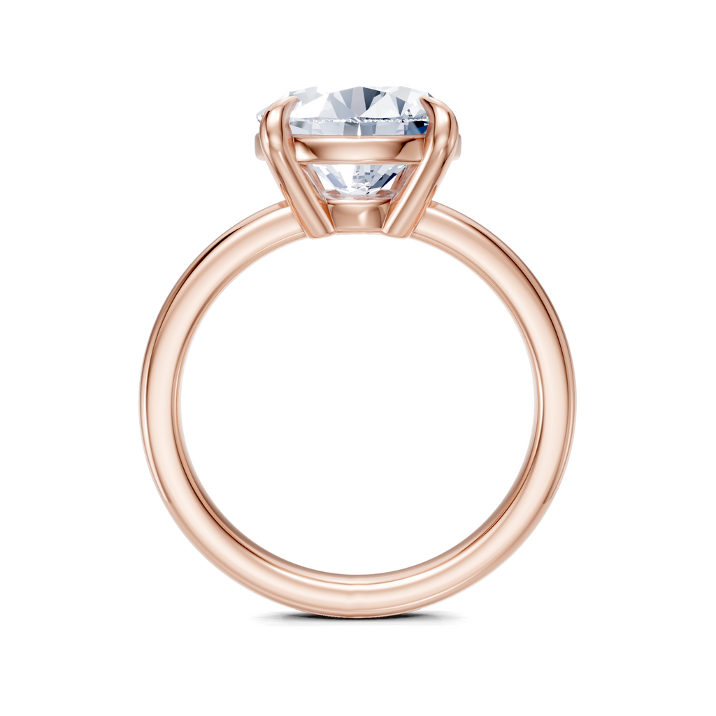Image for Cabas Solitaire Engagement Ring | 18k Rose Gold