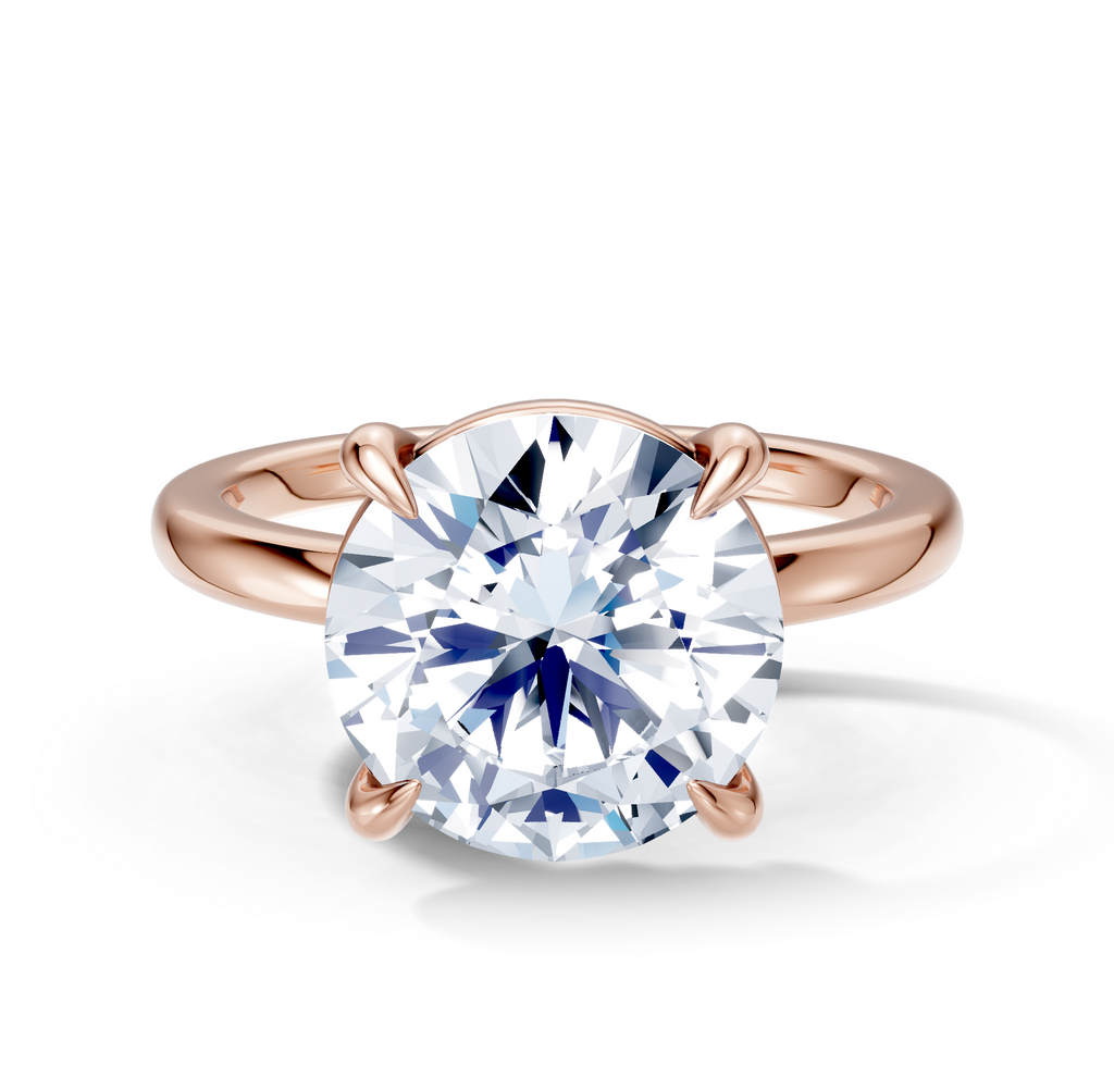 Image for Cabas Solitaire Engagement Ring | 18k Rose Gold
