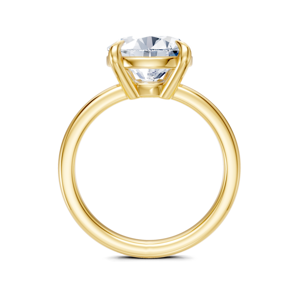 Image for Cabas Solitaire Engagement Ring | 18k Yellow Gold