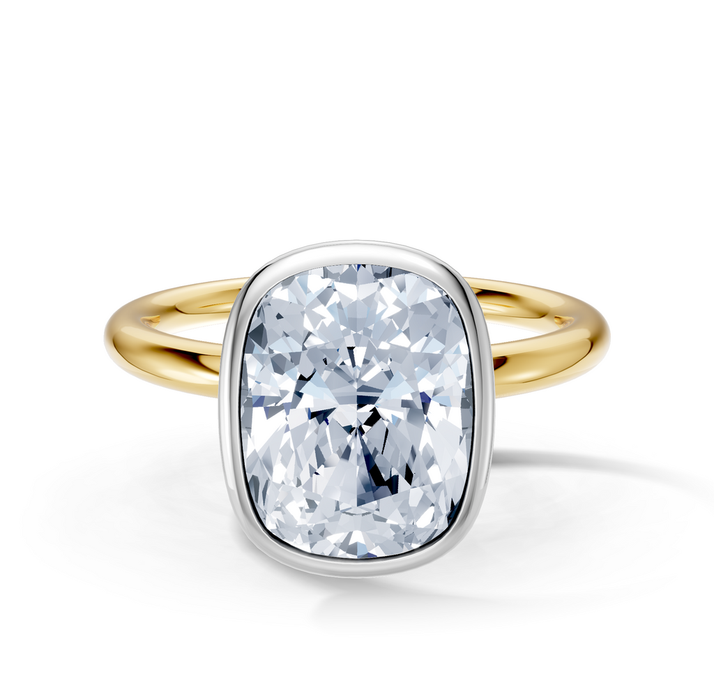 Image for Continu Bezel Set | 18k Two Tone