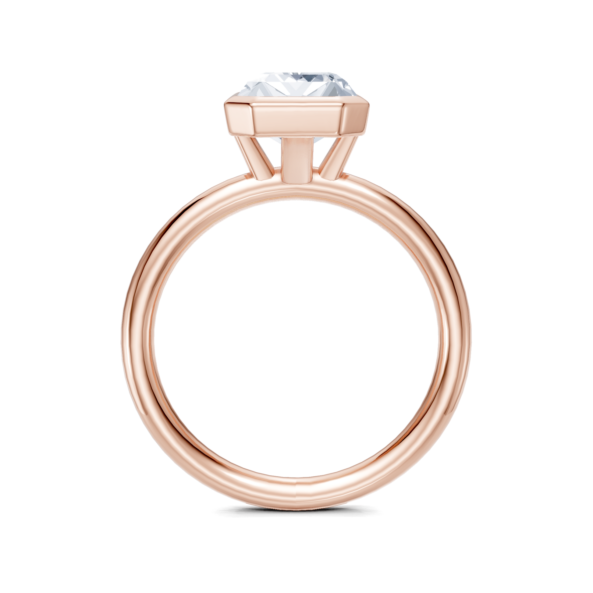 Image for Continu Bezel Set | 14k Rose Gold
