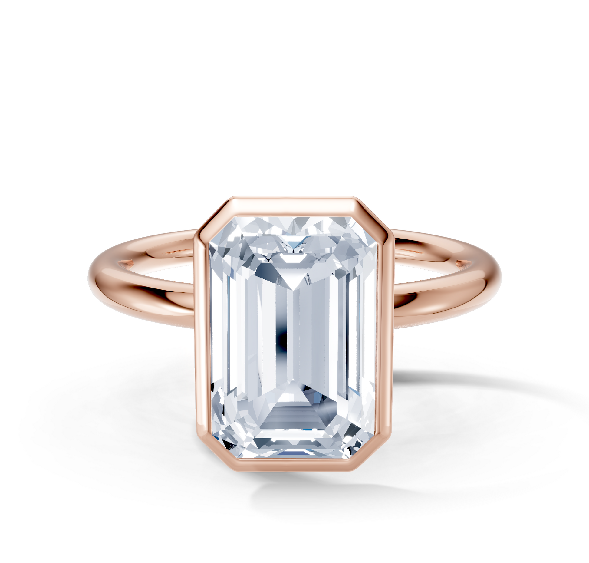 Image for Continu Bezel Set | 18k Rose Gold