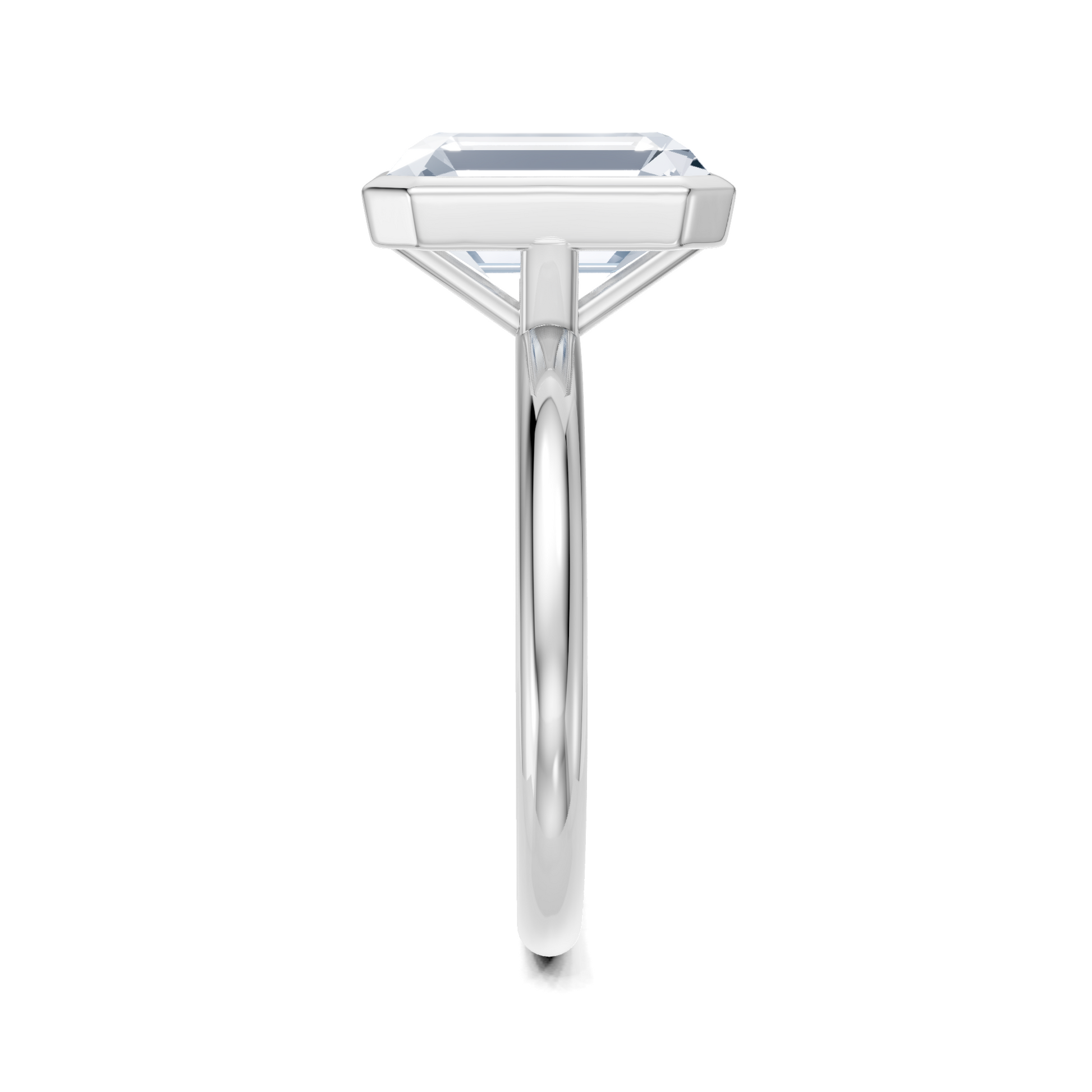 Image for Continu Bezel Set | 14k White Gold