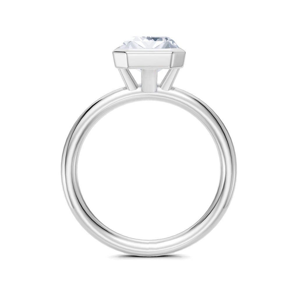 Image for Continu Bezel Set | 18k White Gold