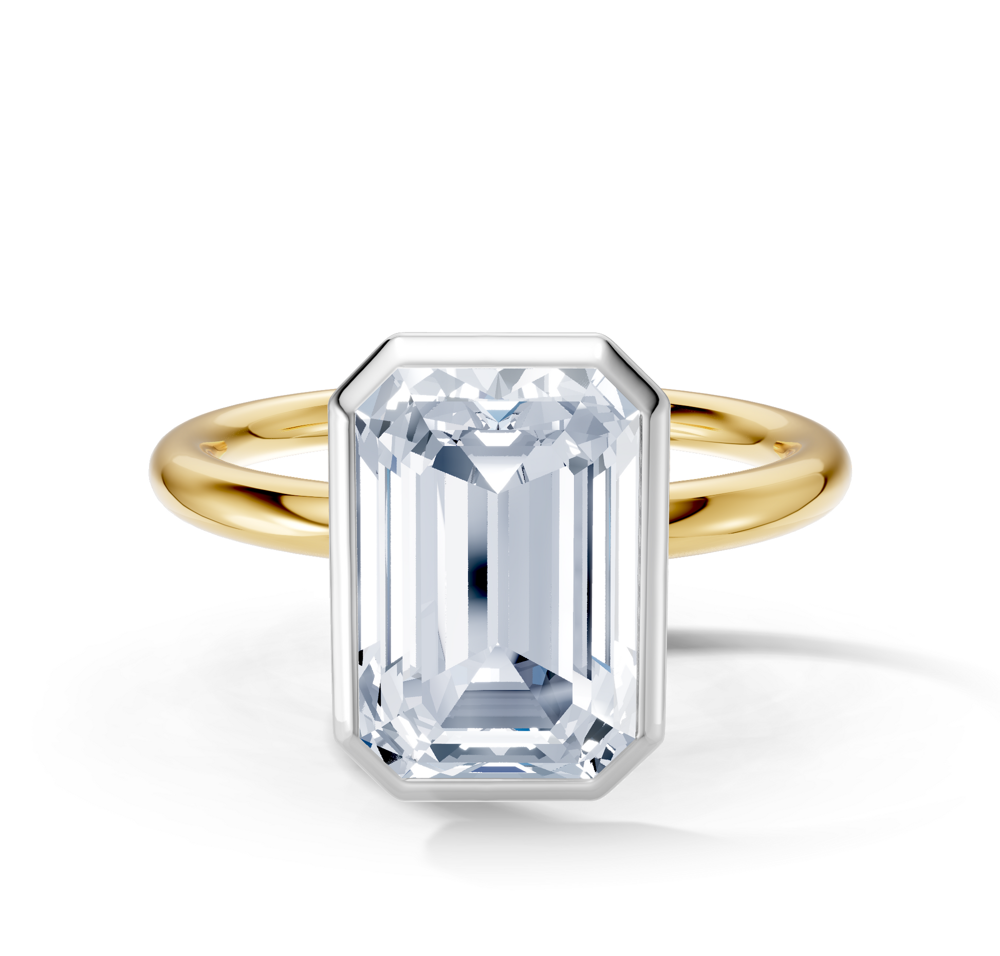 Image for Continu Bezel Set| 18k Two Tone