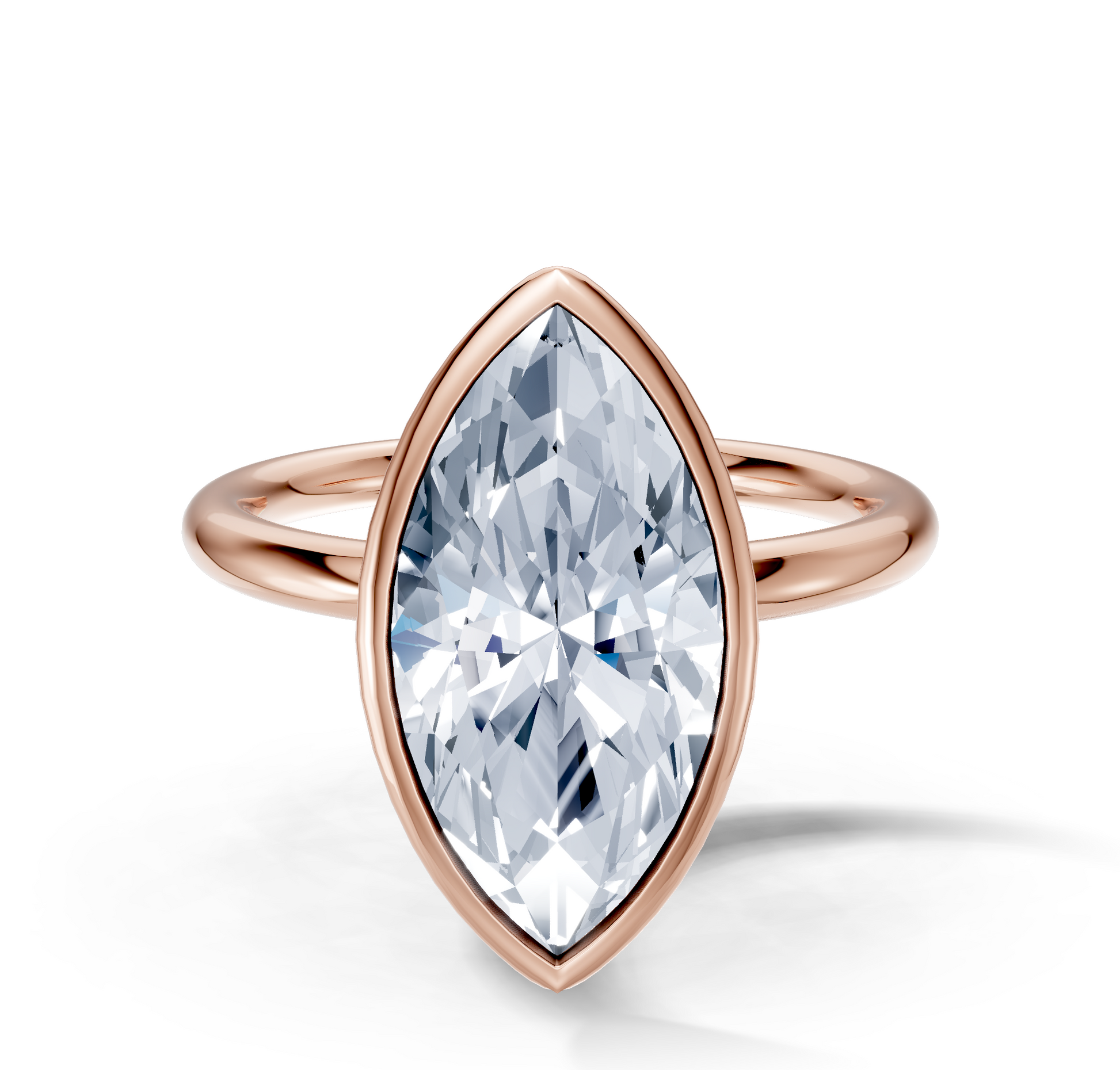 Image for Continu Bezel Set | 14k Rose Gold