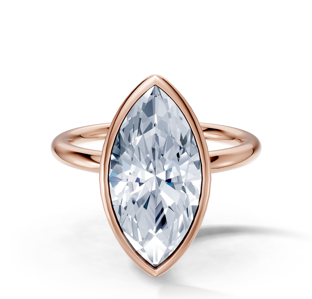 Image for Continu Bezel Set | 18k Rose Gold