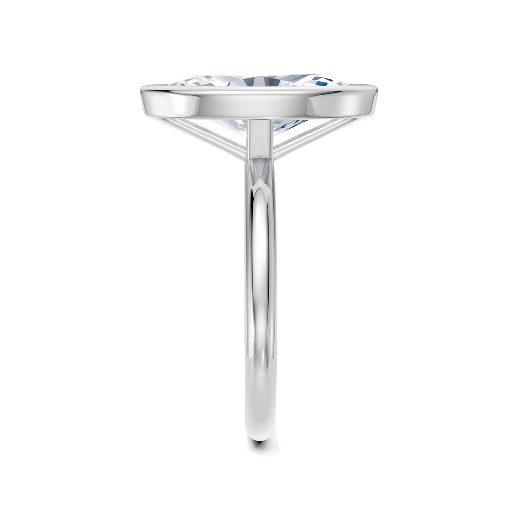 Image for Continu Bezel Set | 18k White Gold