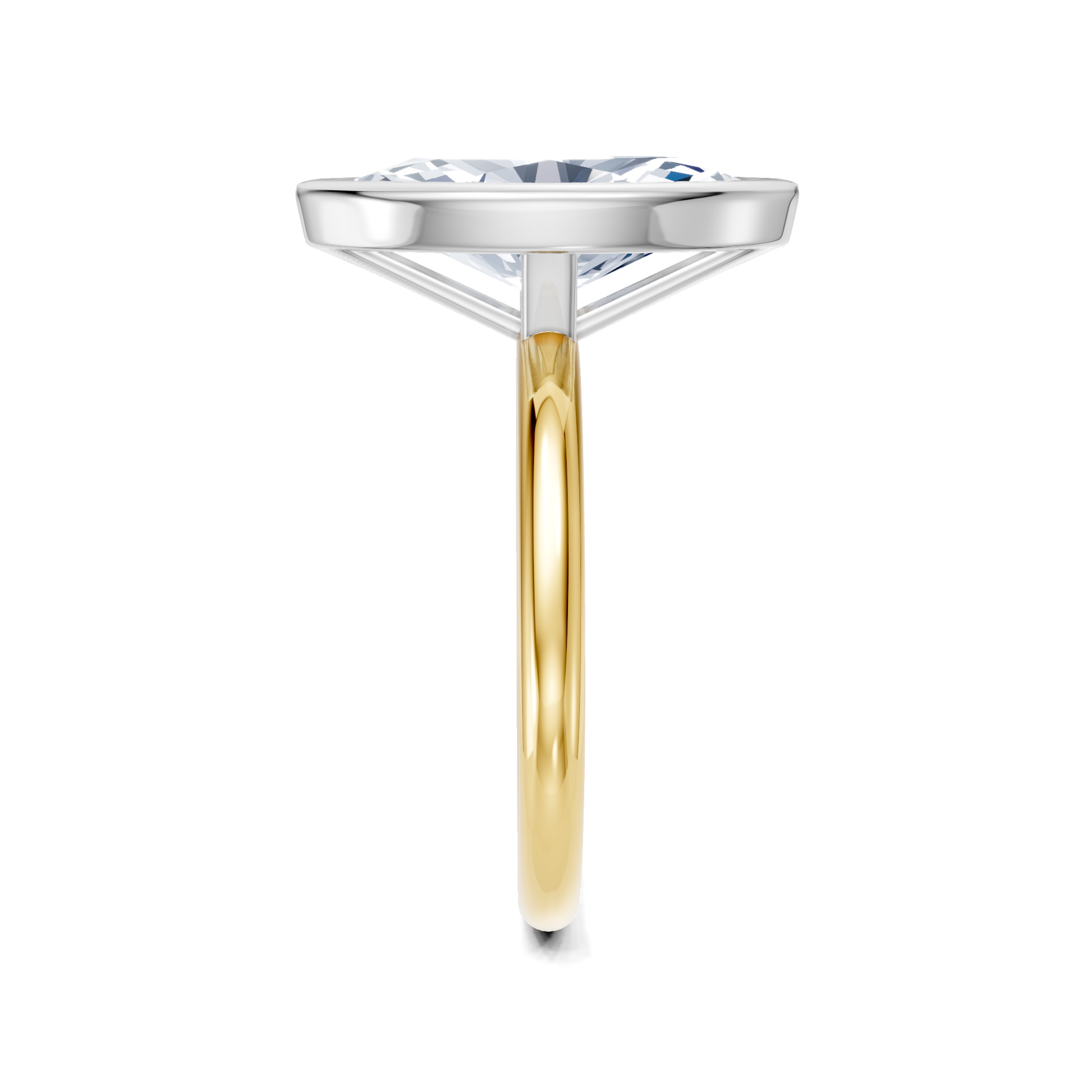 Image for Continu Bezel Set| 18k Two Tone