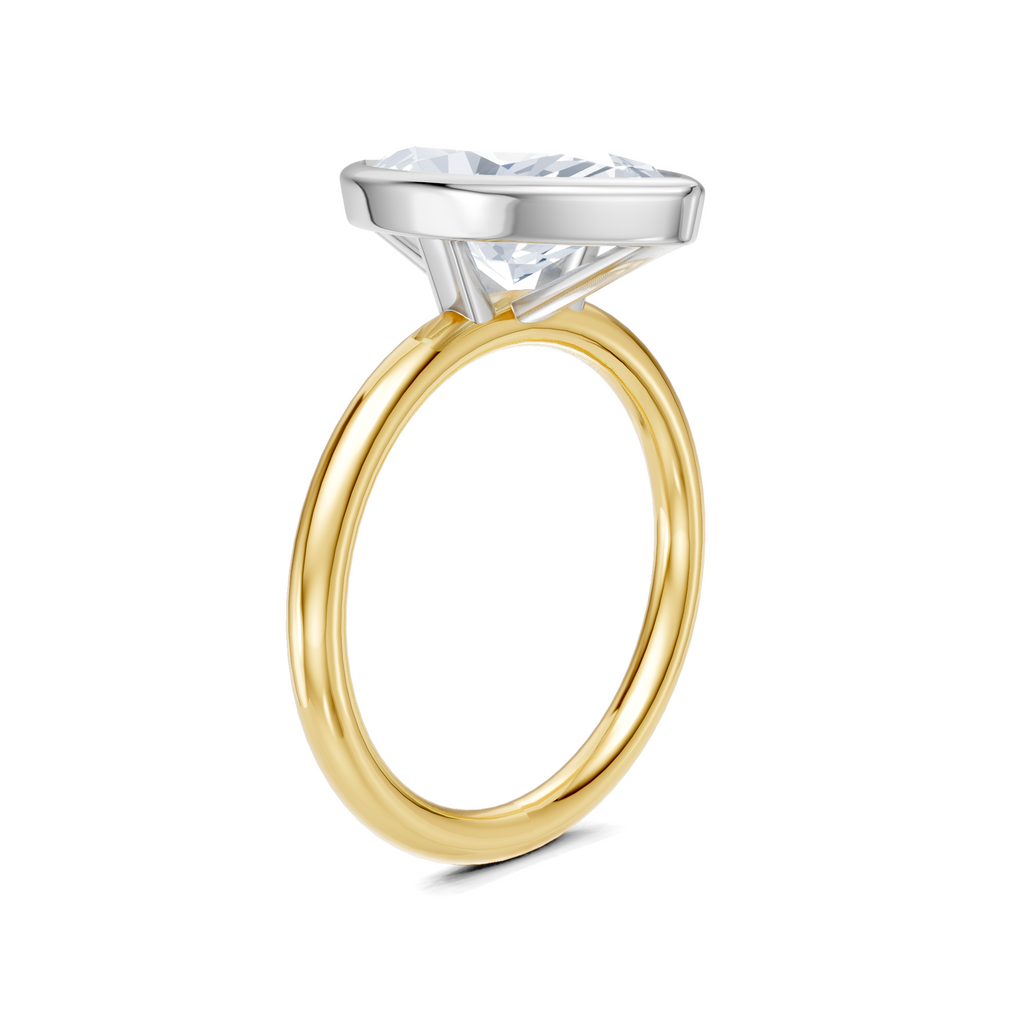 Image for Continu Bezel Set| 18k Two Tone