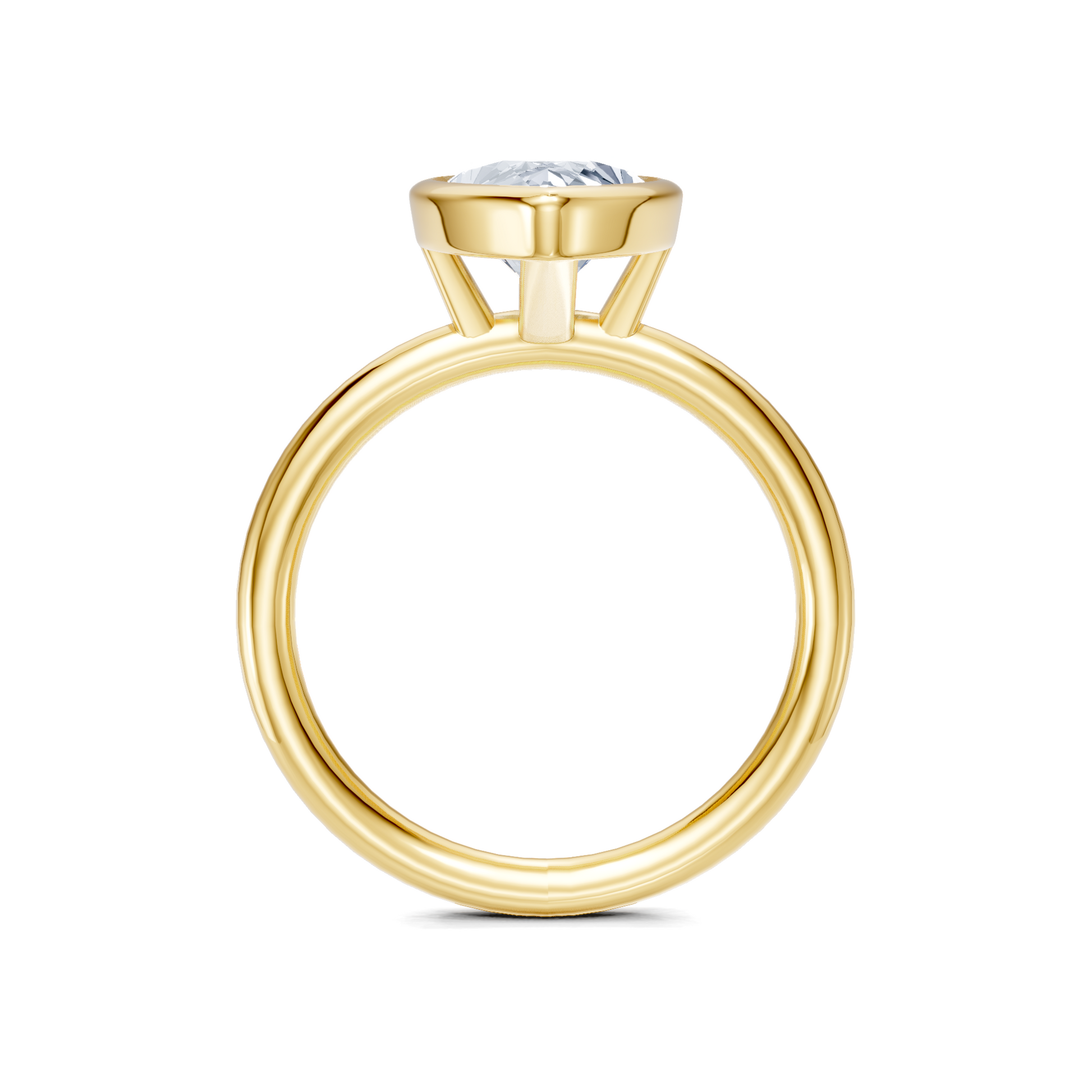 Image for Continu Bezel Set | 14k Yellow Gold
