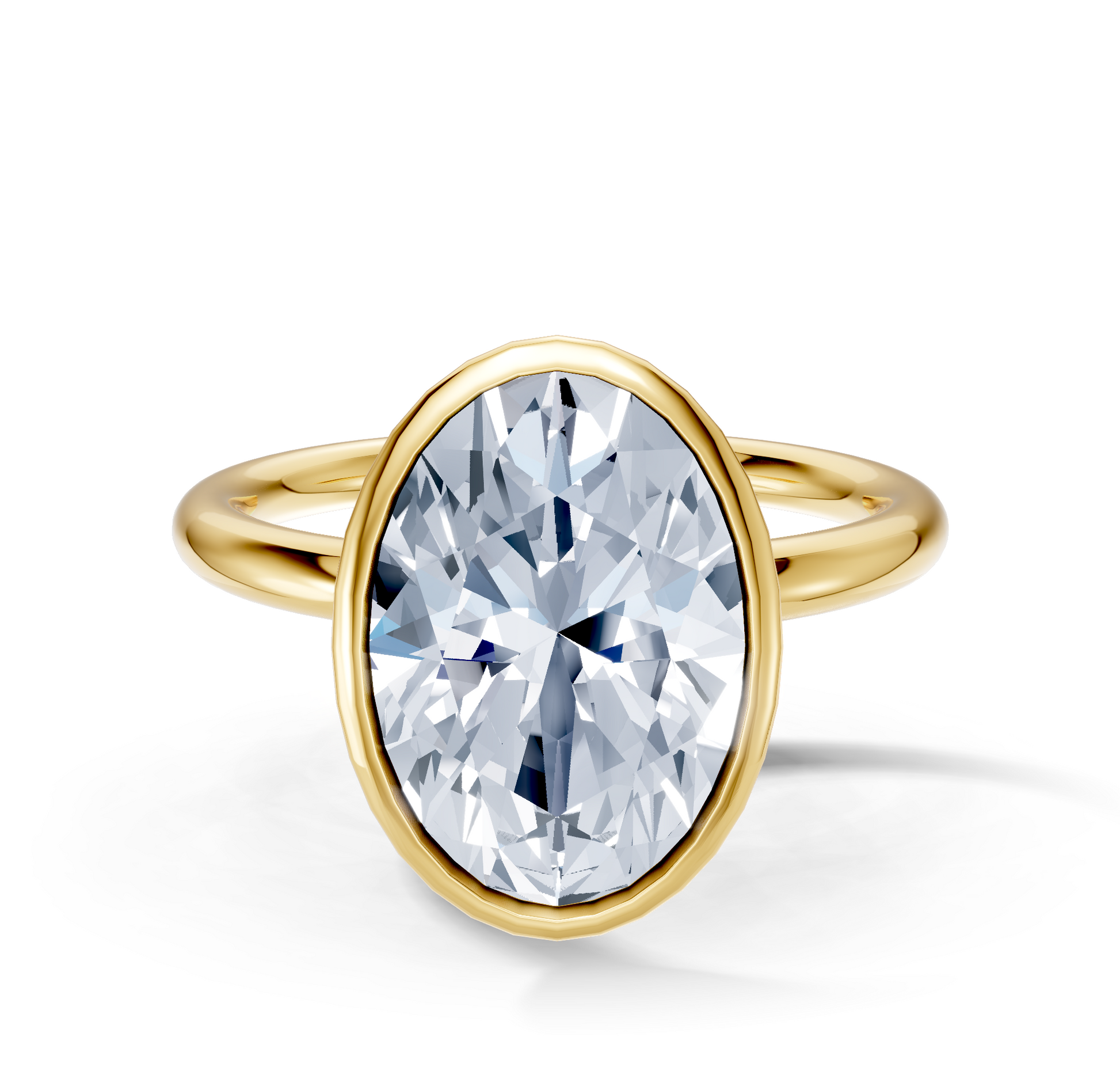 Image for Continu Bezel Set | 14k Yellow Gold