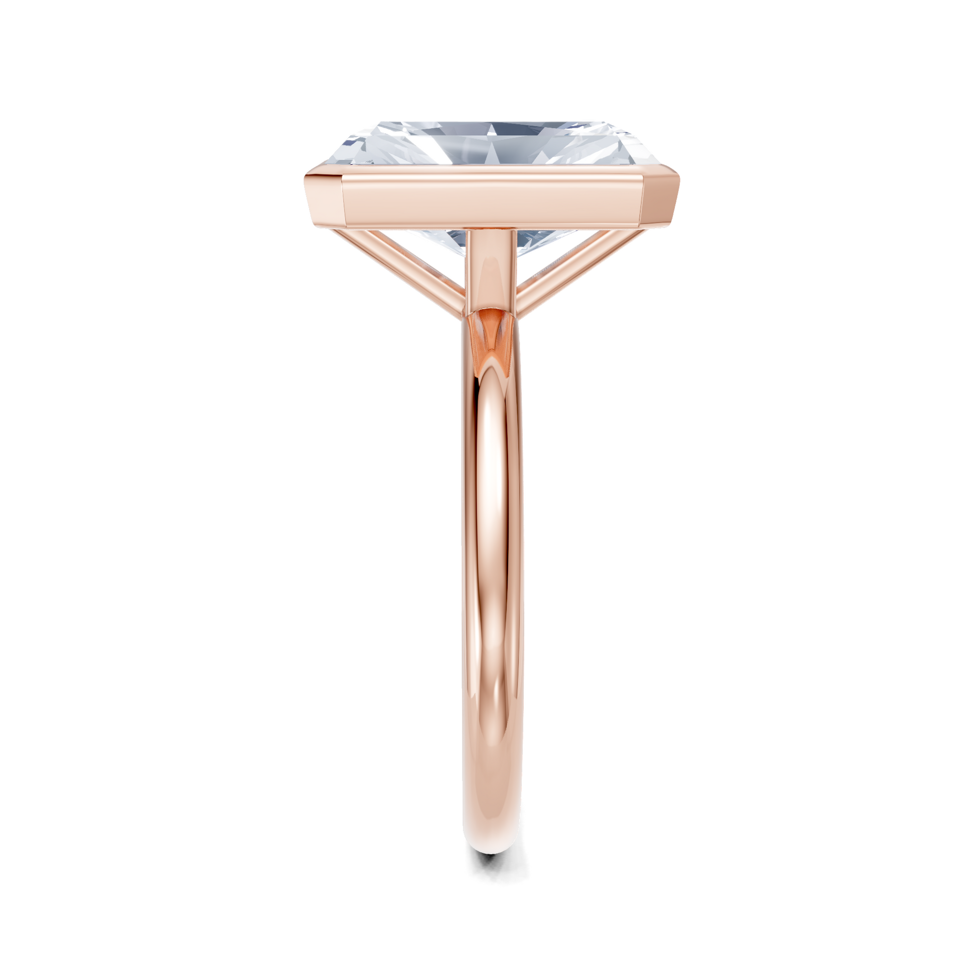 Image for Continu Bezel Set | 18k Rose Gold