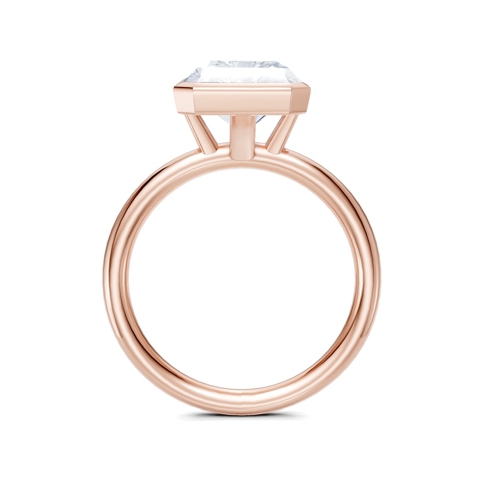 Image for Continu Bezel Set | 18k Rose Gold