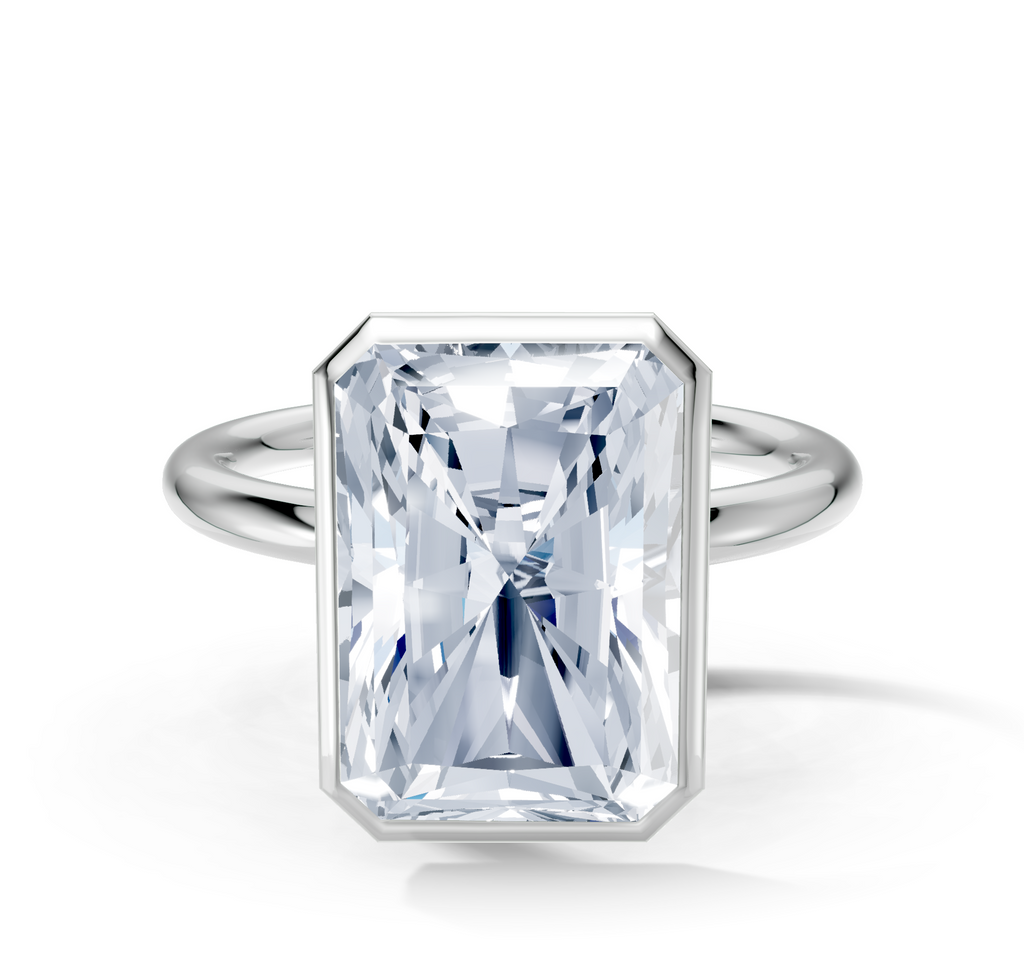 Image for Continu Bezel Set | 14k White Gold