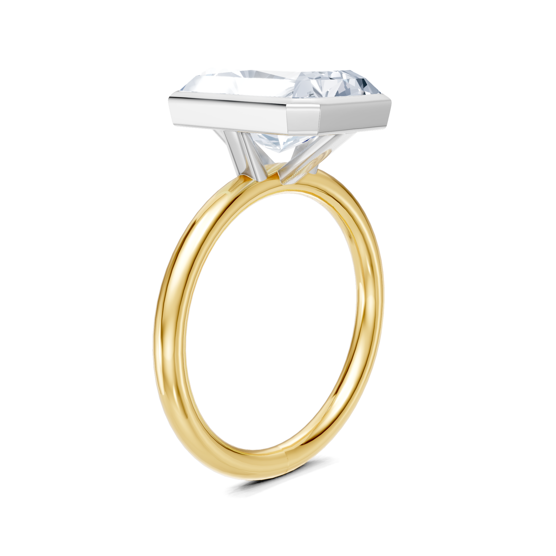 Image for Continu Bezel Set | 18k Two Tone