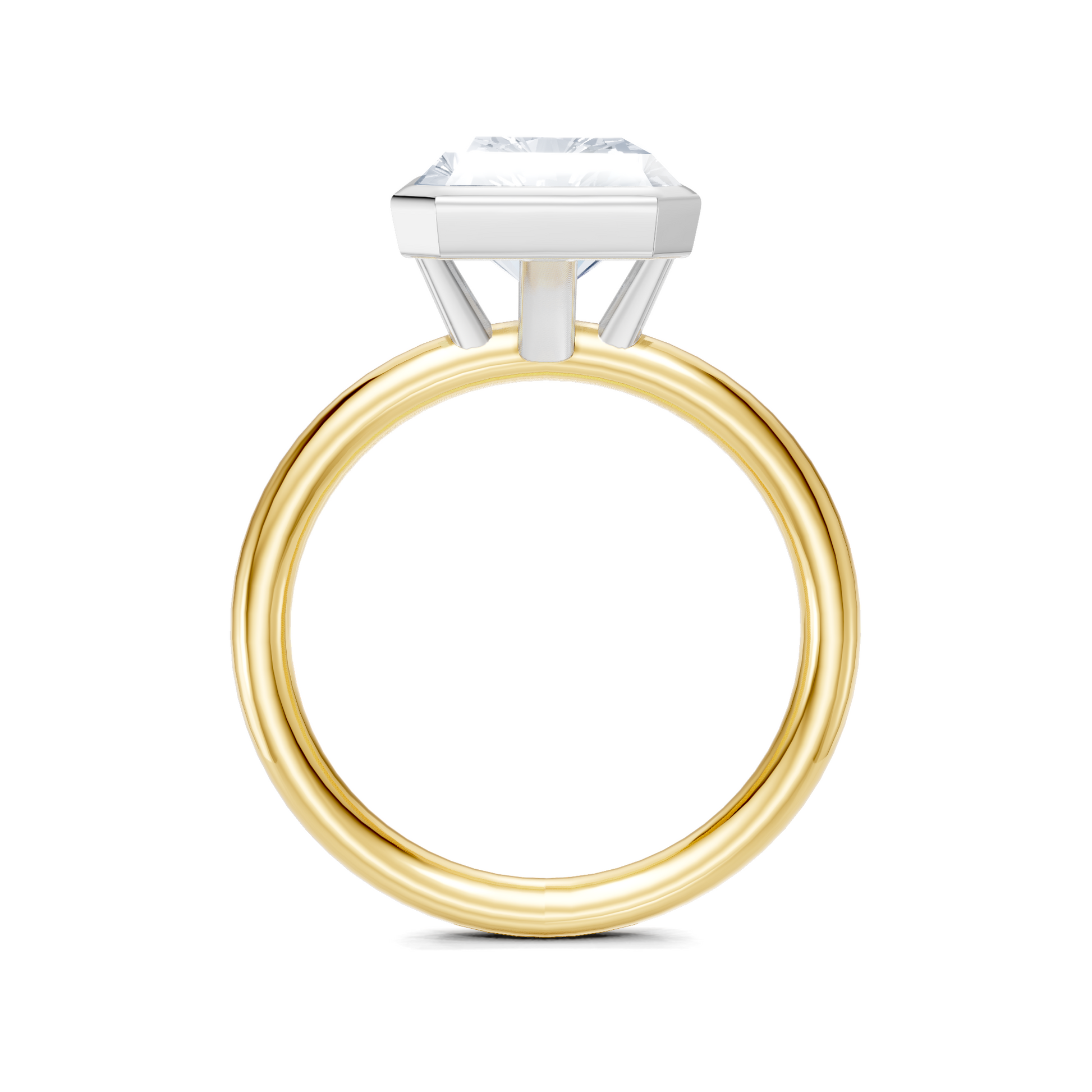 Image for Continu Bezel Set | 18k Two Tone