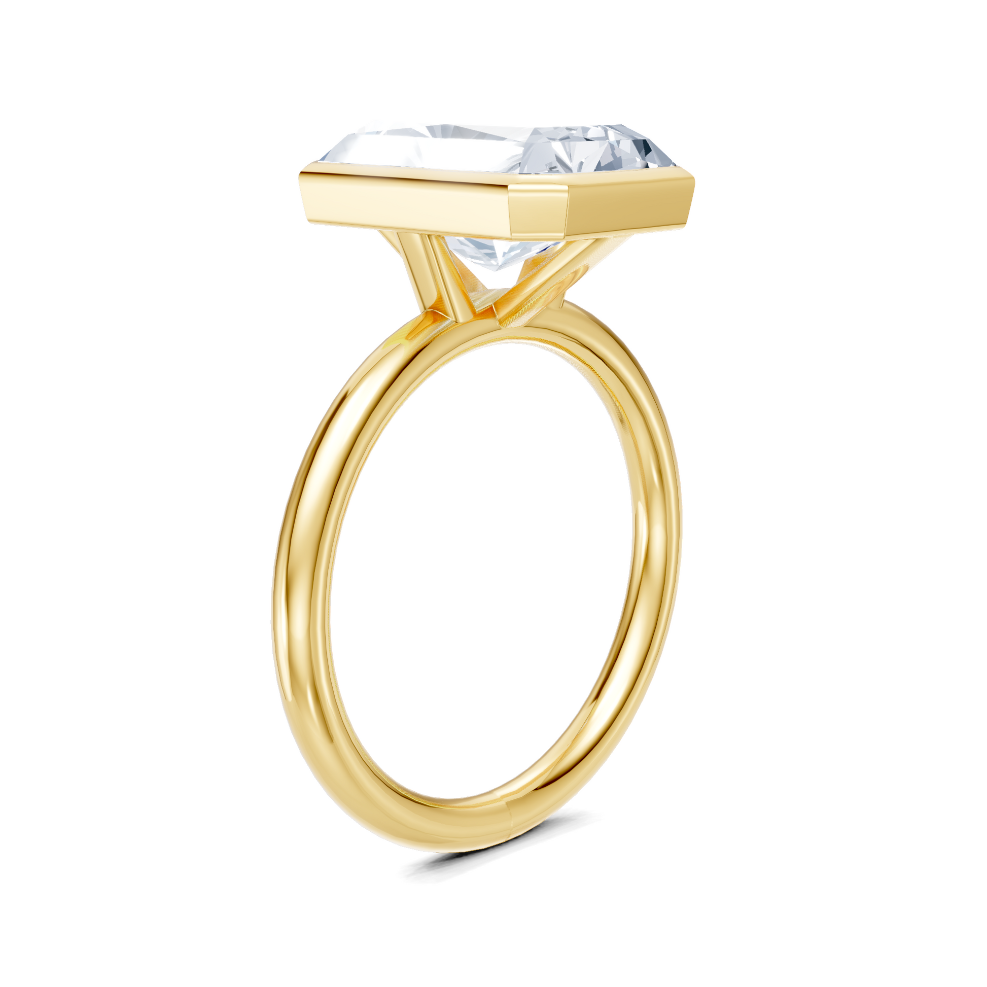 Image for Continu Bezel Set | 18k Yellow Gold