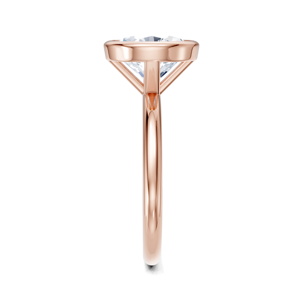 Image for Continu Bezel Set | 18k Rose Gold