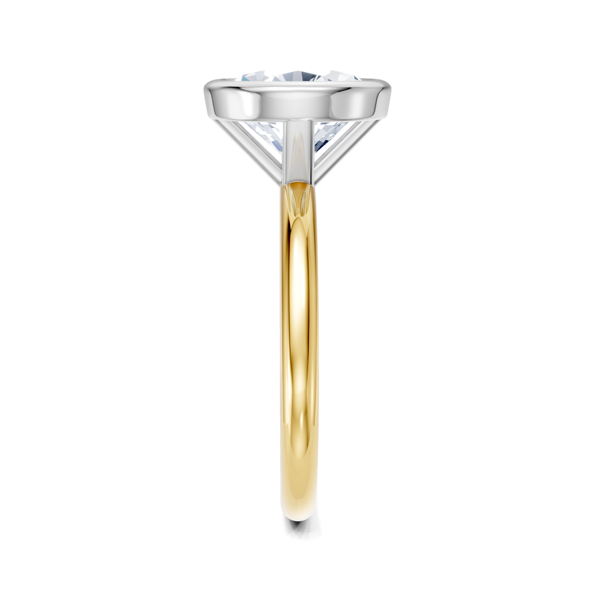 Image for Continu Bezel Set | 18k Two Tone