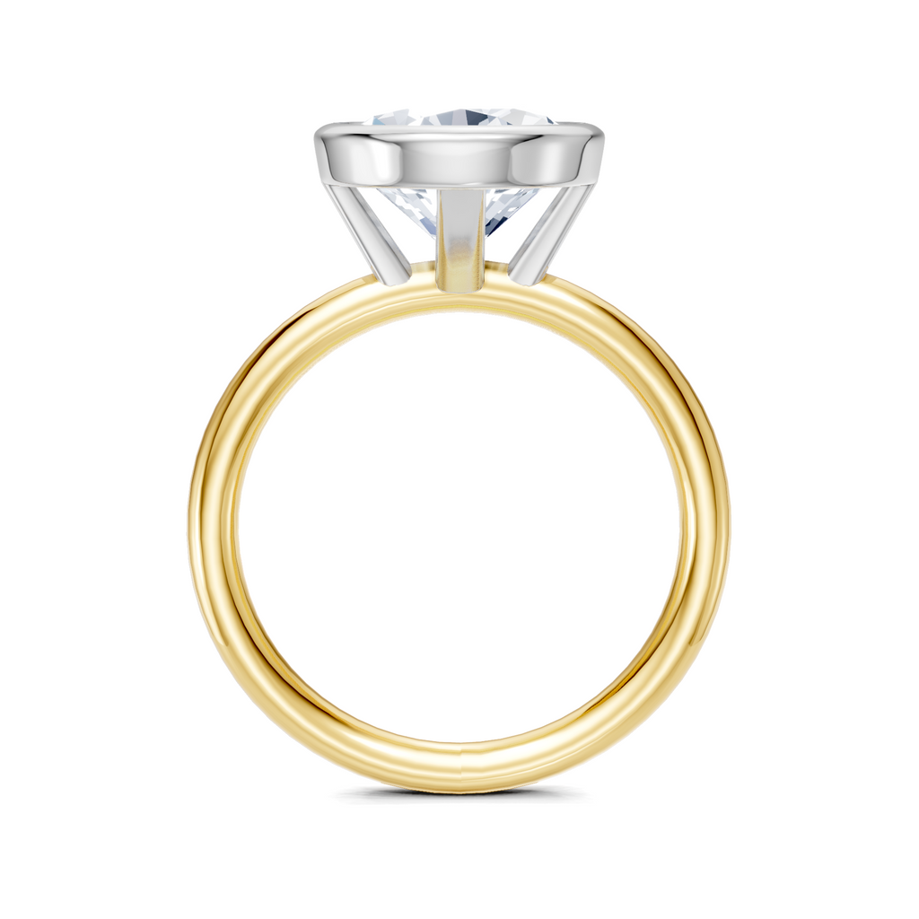 Image for Continu Bezel Set | 18k Two Tone
