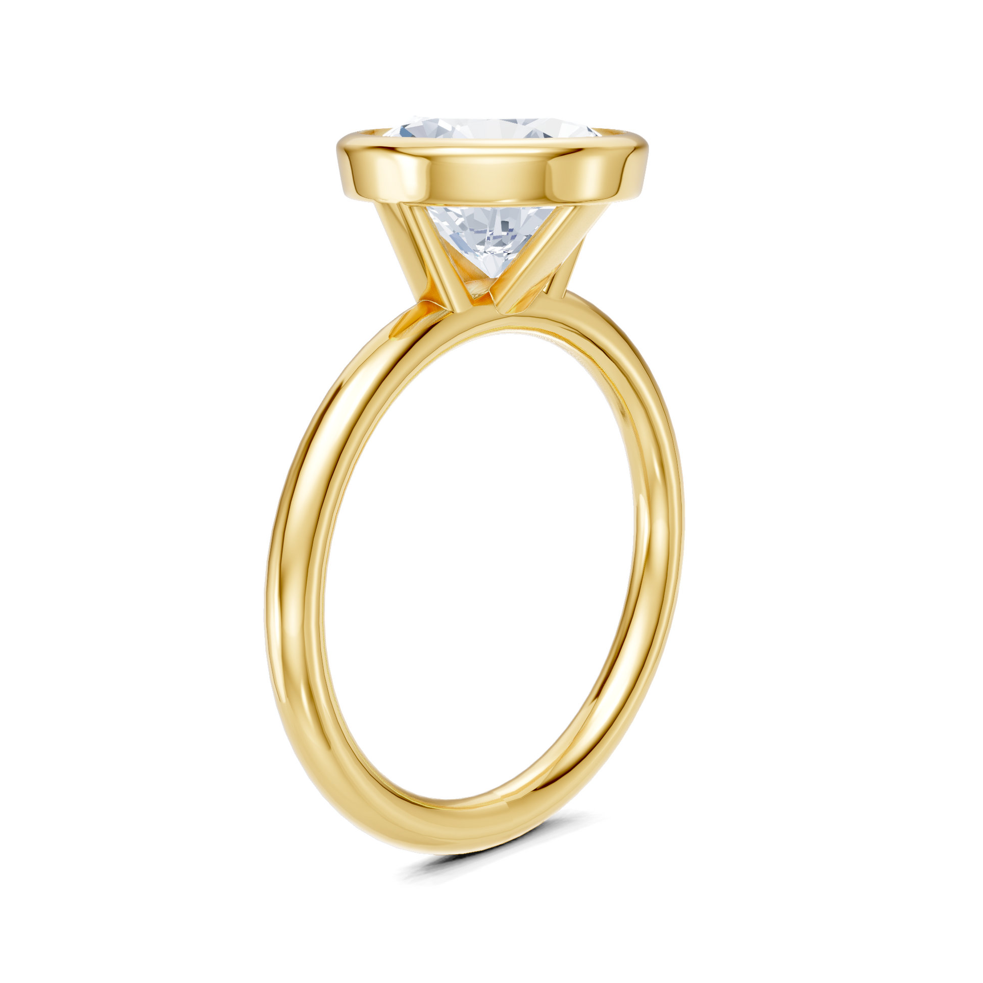 Image for Continu Bezel Set | 18k Yellow Gold