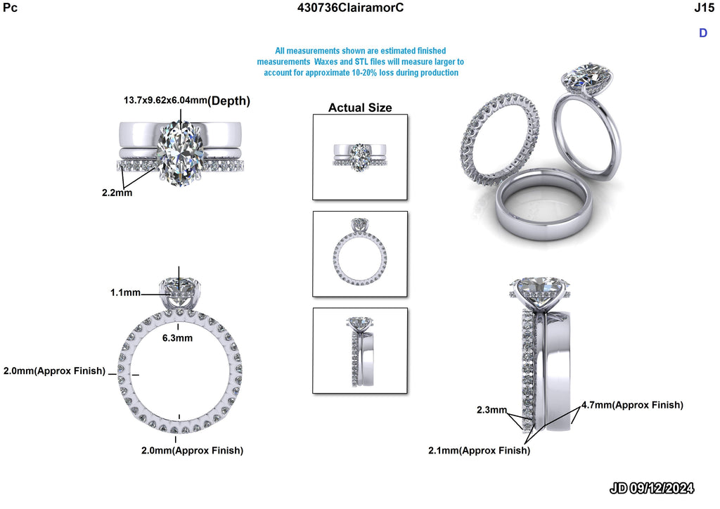 Mark U. Wedding Set