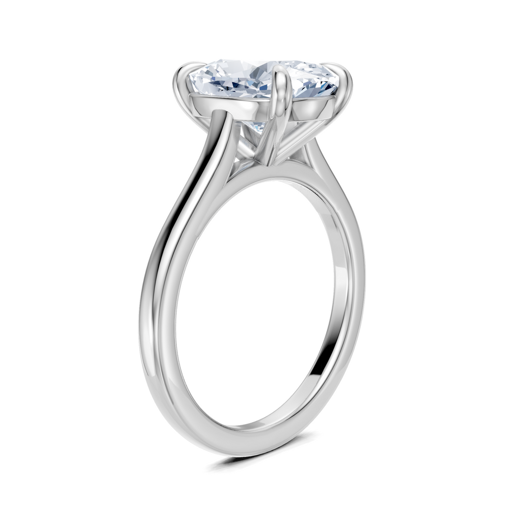 Image for Maison Cathedral Engagement Ring | 14k White Gold