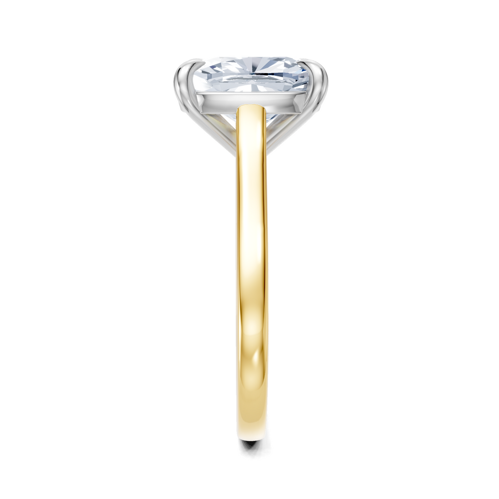 Image for Maison Cathedral Engagement Ring | 18k Two Tone